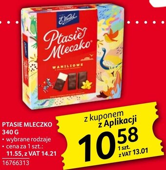 Selgros PTASIE MLECZKO 340 G oferta