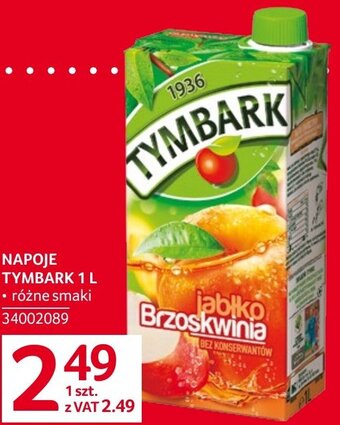 Selgros NAPOJE TYMBARK 1 L oferta