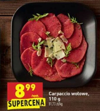 Carpaccio wołowe 110g