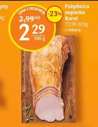 Delikatesy Centrum Polędwica sopocka Karol 1kg oferta