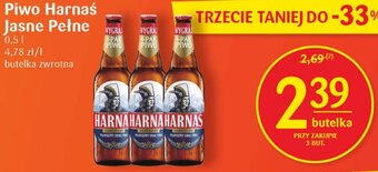 Delikatesy Centrum Piwo Harnaś Jasne Pełne 0,5l oferta