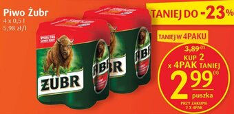 Delikatesy Centrum Piwo Żubr 0,5l oferta