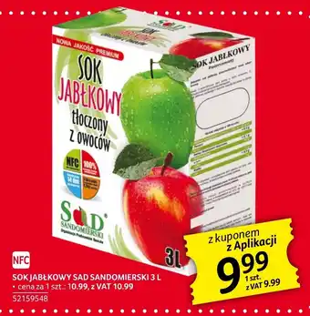 Selgros SOK JABŁKOWY SAD SANDOMIERSKI 3 L oferta