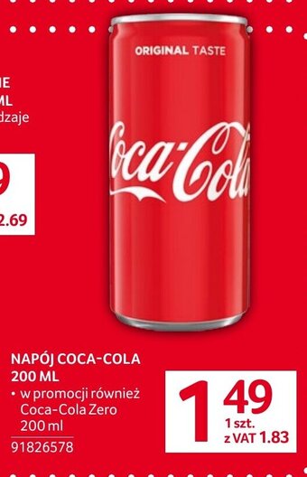 NAPÓJ COCA-COLA 200 ML
