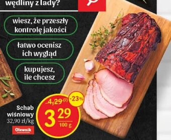 Delikatesy Centrum Schab wiśniowy Olewnik 100g oferta