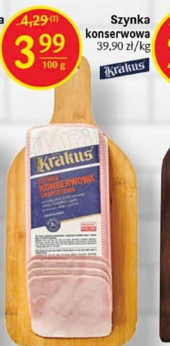 Delikatesy Centrum Szynka konserwowa 100g oferta
