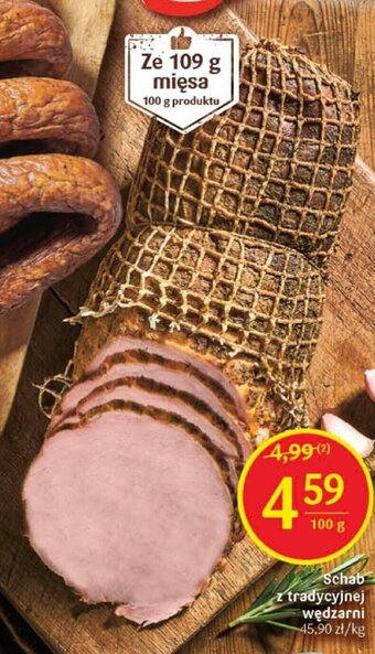 Delikatesy Centrum Schab z tradycyjnej wędzarni 100g oferta