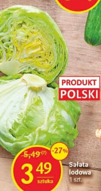 Delikatesy Centrum Salata lodowa 1szt. oferta
