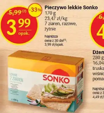 Delikatesy Centrum Pieczywo lekkie Sonko 170g oferta