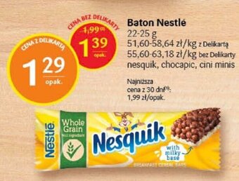 Delikatesy Centrum Baton Nestlé 22-25 g oferta