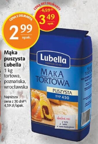 Delikatesy Centrum Mąka puszysta Lubella 1kg oferta
