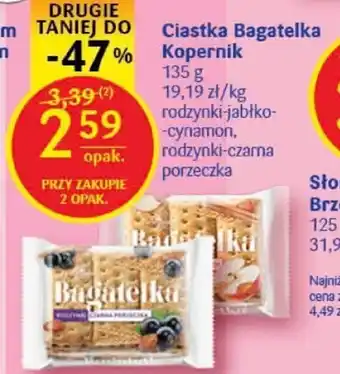 Ciastka Bagatelka Kopernik 135g