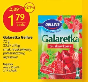 Delikatesy Centrum Galaretka Gellwe 72 g oferta