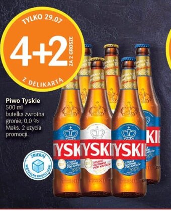 Delikatesy Centrum Piwo Tyskie 500 ml oferta