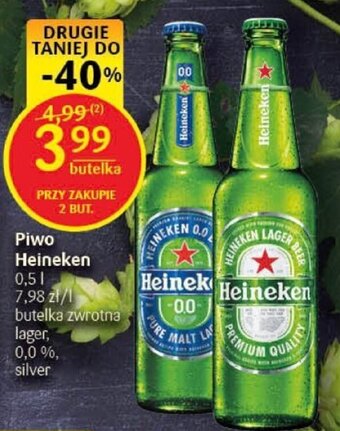 Delikatesy Centrum Piwo Heineken 0,5l oferta