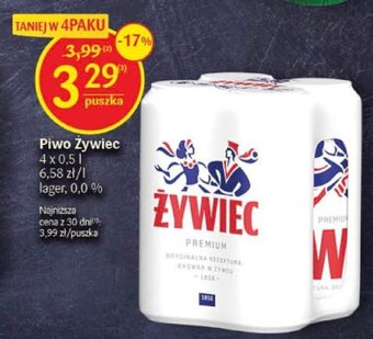 Delikatesy Centrum Piwo Żywiec 0,5l oferta