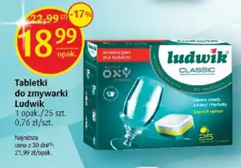 Delikatesy Centrum Tabletki do zmywarki Ludwik 25szt. oferta