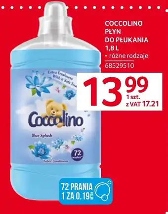 Selgros COCCOLINO PŁYN DO PŁUKANIA 1,8 L oferta