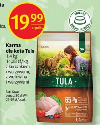 Delikatesy Centrum Karma dla kota TULA 1,4kg oferta