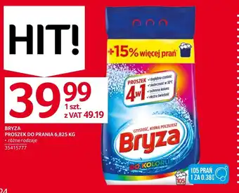 Selgros BRYZA PROSZEK DO PRANIA 6,825 KG oferta