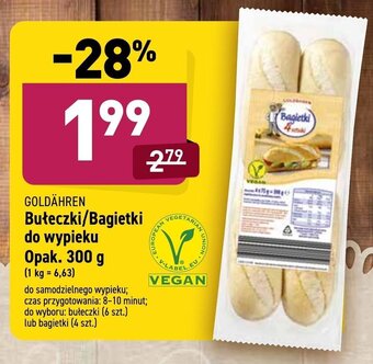 ALDI Bułeczki/Bagietki do wypieku 300g oferta