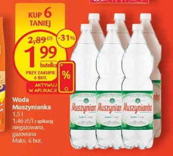 Delikatesy Centrum Woda Muszynianka 1,5l oferta