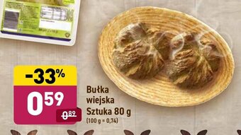 ALDI Bułka wiejska 80g oferta