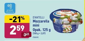ALDI Mozzarella mini 125g oferta