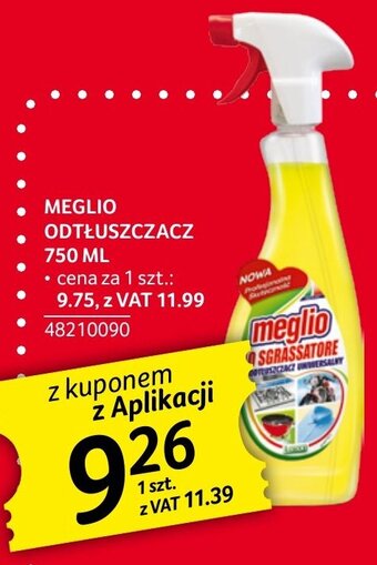 Selgros MEGLIO ODTŁUSZCZACZ 750 ML oferta