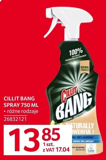 Selgros CILLIT BANG SPRAY 750 ML oferta