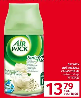Selgros AIR WICK ODŚWIEŻACZ ZAPAS 250 ML oferta