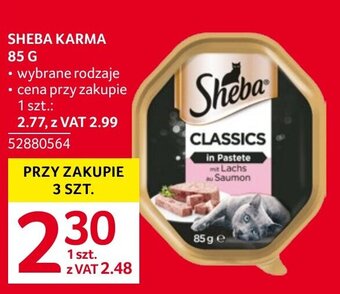 Selgros SHEBA KARMA 85 G oferta