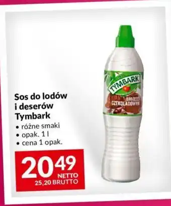Makro Sos do lodów i deserów Tymbark oferta