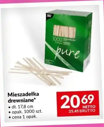 Makro Mieszadełka drewniane opak. 1000 szt. oferta