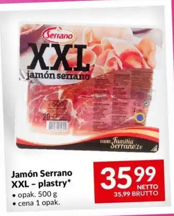 Makro Jamón Serrano XXL - plastry opak. 500 g oferta