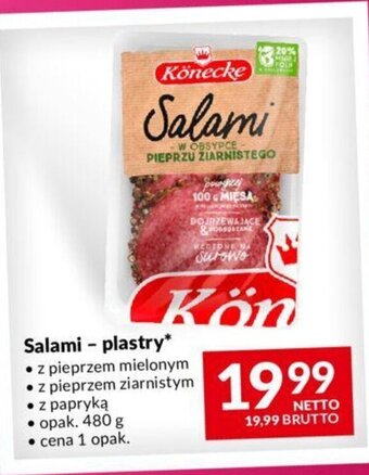 Makro Salami - plastry 480g oferta