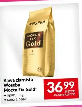 Makro Kawa ziarnista Woseba Mocca Fix Gold 1kg oferta