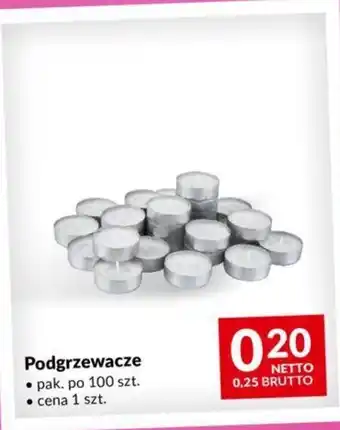 Makro Podgrzewacze, pak. po 100 szt. oferta