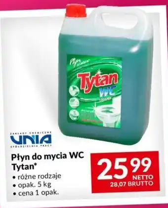 Makro Płyn do mycia WC Tytan, 5kg oferta