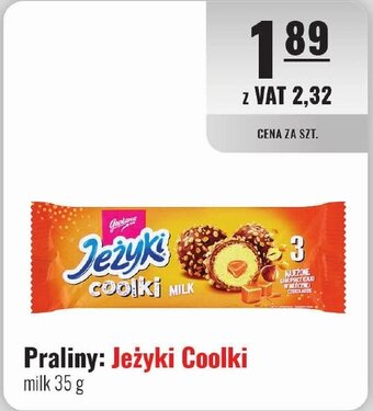 Eurocash Praliny: Jeżyki Coolki milk 35 g oferta