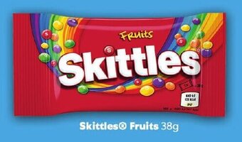 Eurocash Skittles Fruits 38g oferta