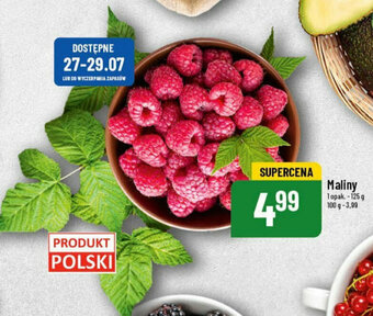 Polomarket Maliny 1 opak. - 125 g oferta
