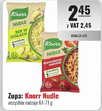 Eurocash Zupa: Knorr Nudle 61-71 g oferta