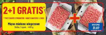 Polomarket Mięso mielone wieprzowe Skiba, 1 opak. - 400 g oferta