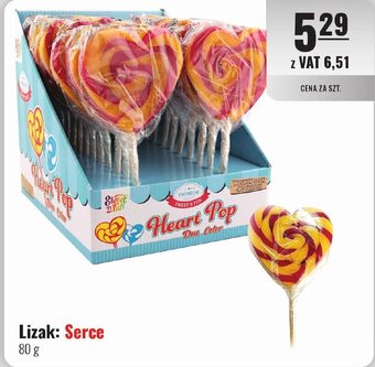 Eurocash Lizak: Serce 80 g oferta