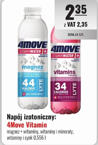 Eurocash Napój izotoniczny: 4Move Vitamin, 0,556l oferta