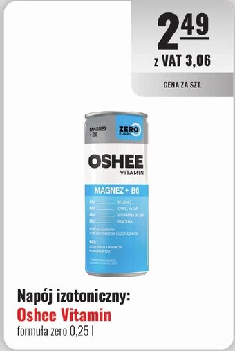 Eurocash Napój izotoniczny: Oshee Vitamin 0,25l oferta