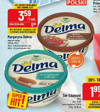 Polomarket Margaryna Delma Upfield, 450 g oferta