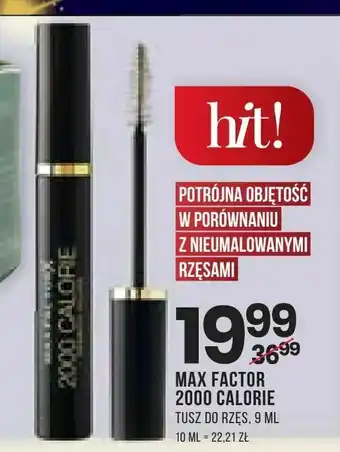 Drogerie Natura Max factor 2000 calorie oferta