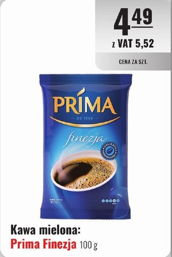 Eurocash Kawa mielona: Prima Finezja 100 g oferta